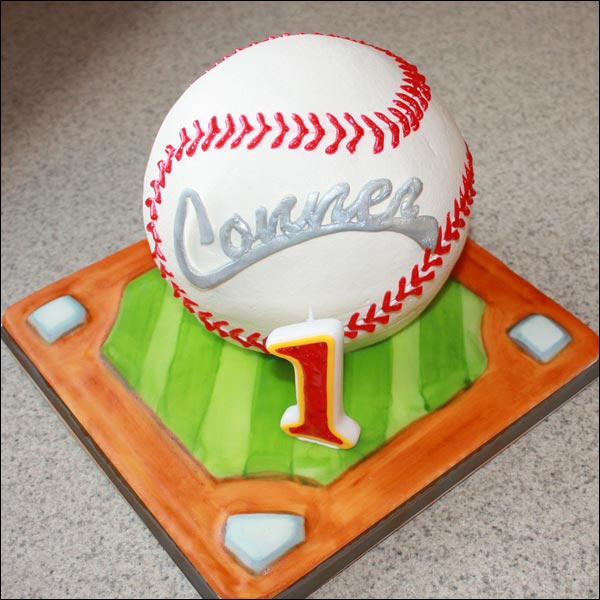 baseball cap cake. Baseball Cake