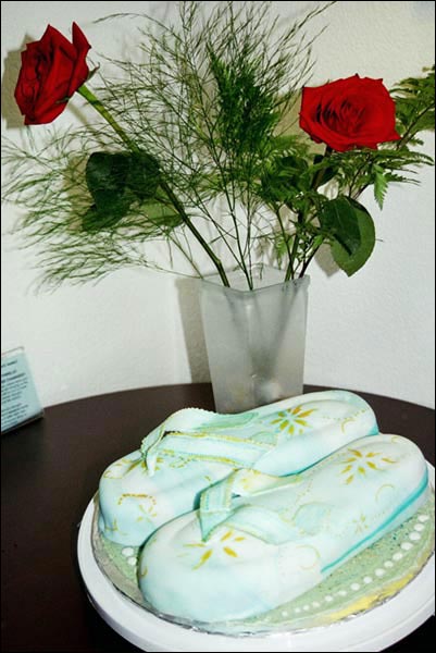 flip flop cake